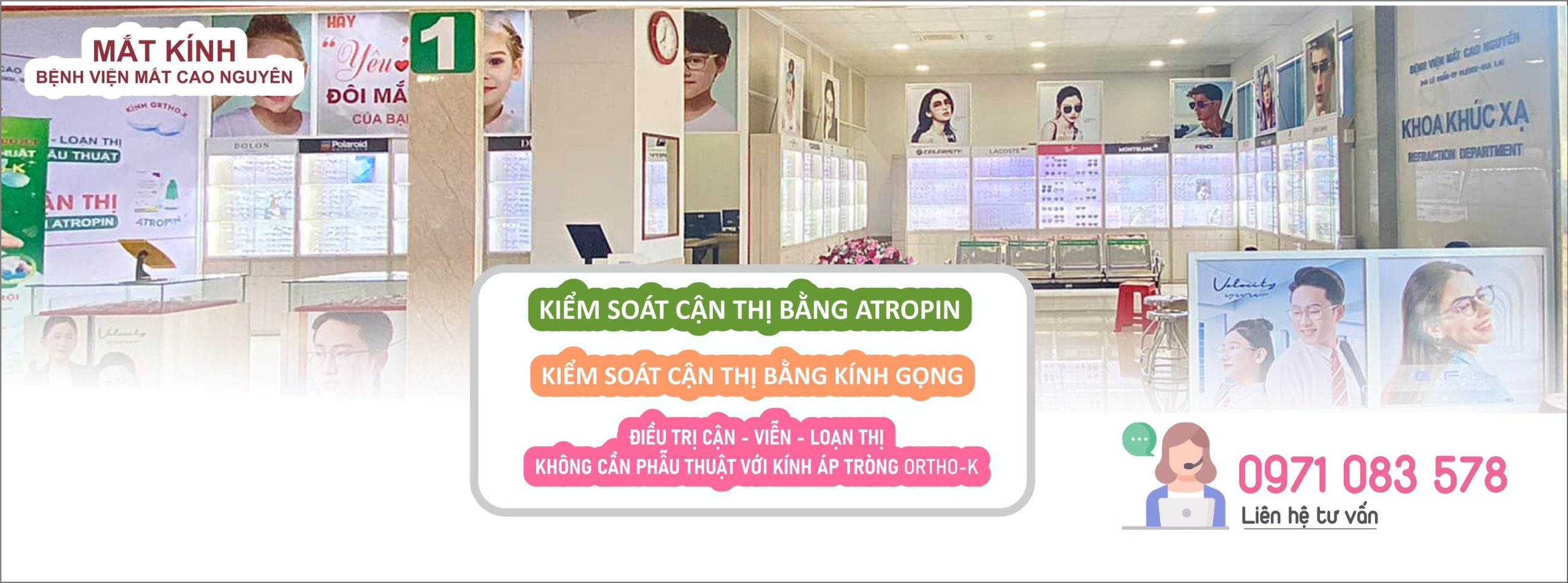 Phương pháp điều trị Cận thị tại Gia Lai
